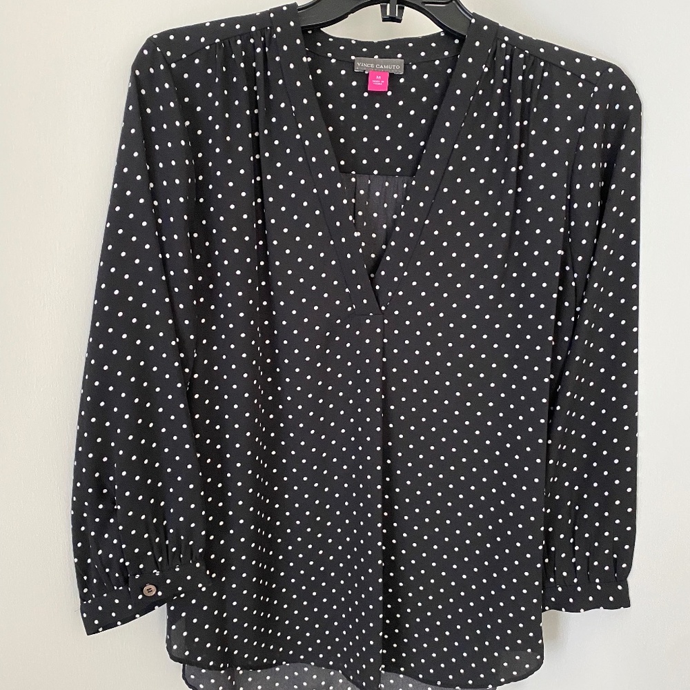 Polka Dot Blouse